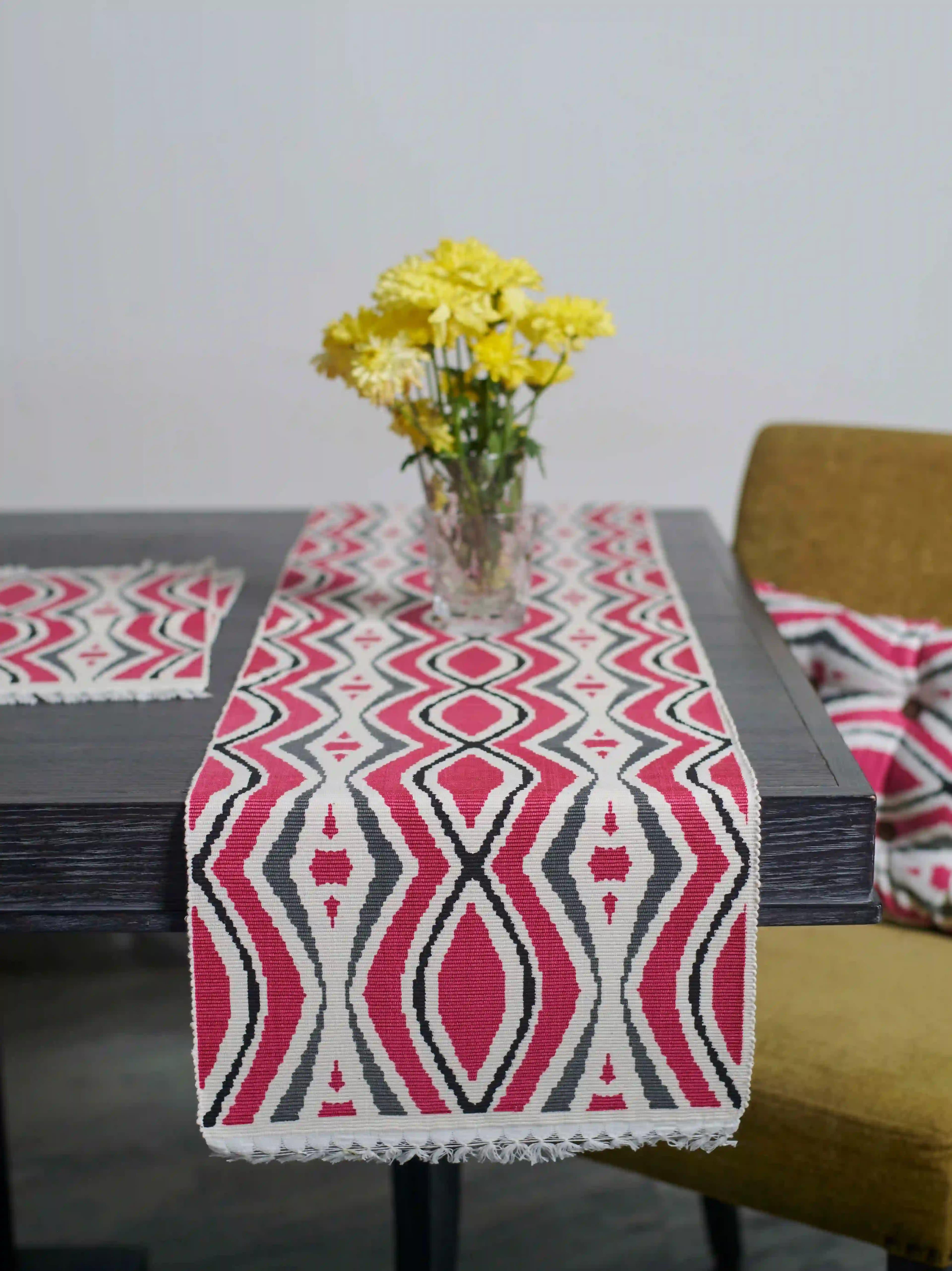Red~Table Runner Set