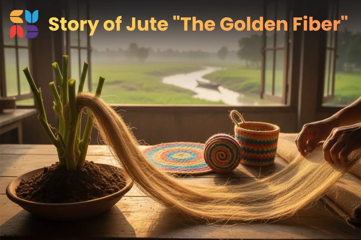 From Plant to Pattern: The Story of Jute, Bangladesh's "Golden Fiber"
