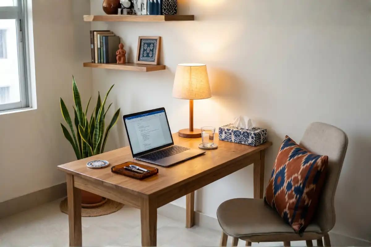 Minimalist Home Office & Study Room Decoration Ideas for Dhaka Homes